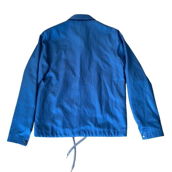 Paul Smith Chore Jacket Linen Blend Blue Small - Picture 2 of 9